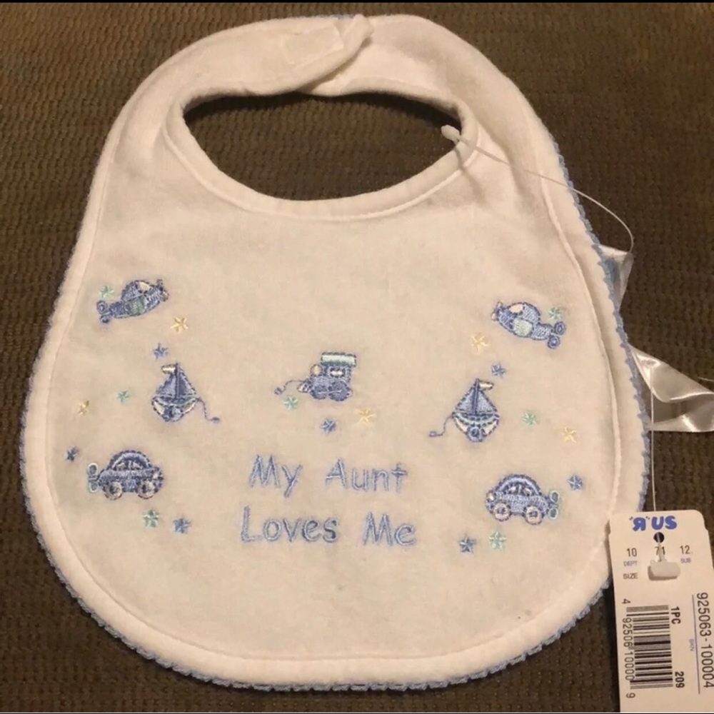 Baby boy bib